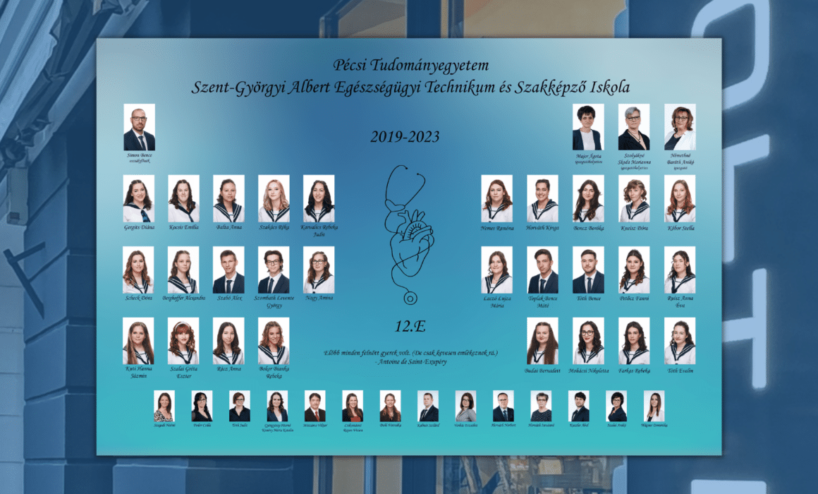 Sztetoszkóp nélkül is jól tudjuk, hogy most minden végzős diáknak hevesebben ver a szíve. Sok sikert kívánunk a megmérettetésekhez a szombathelyi egészségügyi technikum végzős diákjainak is.