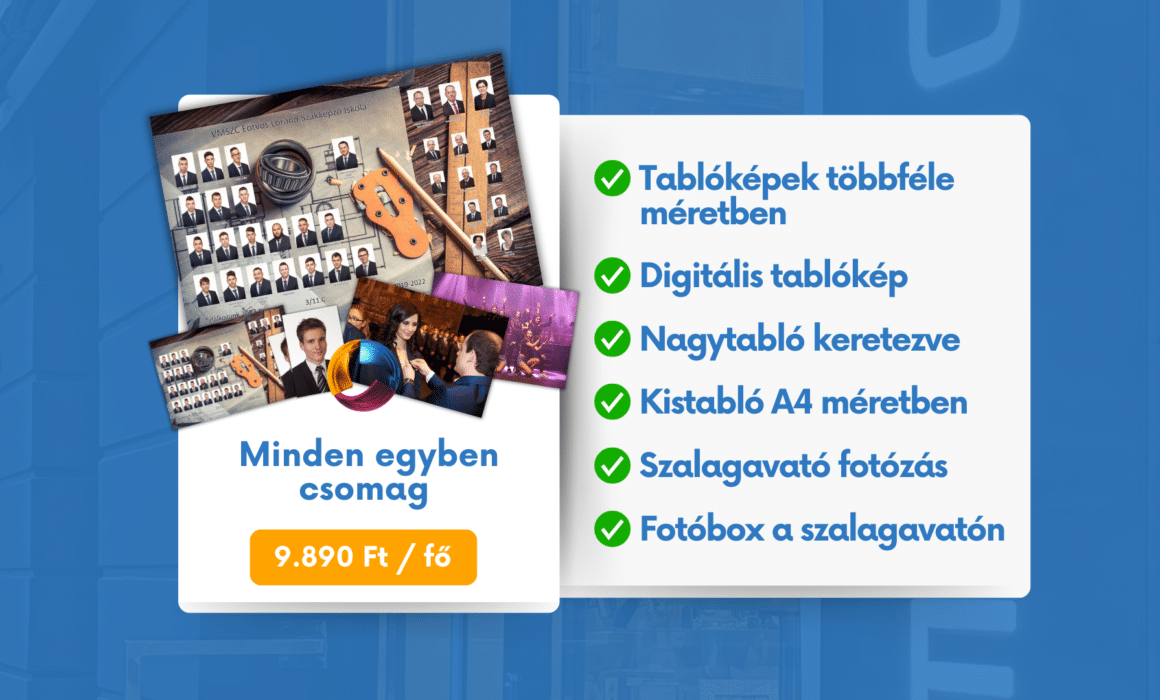 Érettségizős csomagajánlat végzős osztályoknak
